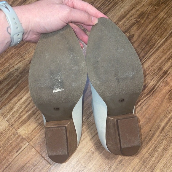 Coconuts by Matisse women’s 9.5 boots ankle booties beige off white zipper 3” - Picture 7 of 8